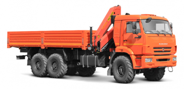 Автомобиль бортовой 438230 на шасси КАМАЗ 65115-3094-48 С КМУ HORYONG HRS216